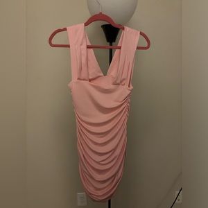 Light pink, body fit cocktail dress